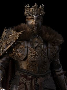 an image of a man dressed in armor
