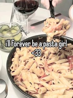 #whisper #relatable #fyp #aesthetic #food #love #fav #favorite #pasta Heart Pasta Aesthetic, Pasta Meme, I Love Pasta Meme, Pasta Memes Funny, Hot Dog Bar, I Want Food, Birthday Food, Yummy Comfort Food, Healthy Food Dishes