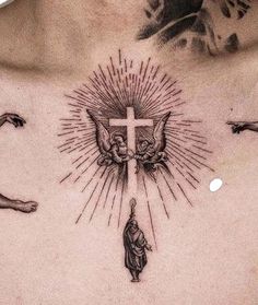 Tatuajes 3d, Mens Body Tattoos, Tattoo Catalog, Tattoo Themes, Surreal Tattoo, Realistic Tattoo Sleeve, Cross Tattoo For Men, Small Tattoos For Guys, Head Tattoos