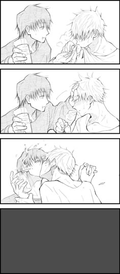 the storyboard shows how to draw anime characters