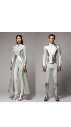 Futuristic Uniform, Futuristic Costumes For Cosplay Events, Sci Fi Fashion Futuristic, Futuristic Doctor Uniform, Space Fashion Futuristic, Futuristic Suit, Futuristic Lab Coat, Futuristic Space Outfit, Future Fashion Futuristic