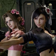 #finalfantasy #aerithgainsborough #tifalockhart Aerti Matching Pfp, Aerti Matching Pfps, Aerti Matching, Aerith And Tifa Matching Pfp, Tifa And Aerith Matching Icons, Tifa Aerith Matching Icons Pfp, Aerti Fanart, Aerti Ff7, Tifa X Aerith