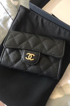 Button Closure Flap Card Holder Chanel With Pocket In Back, Chanel Caviar Card Holder, Chanel Card Holder In Box, Chanel Card Holder Inside, Button Closure Flap Card Holder Chanel, Chanel Wallet With Gift Box, Chanel Wallet Small Cheap, Chanel Coin & Card Purses, Chanel Wallet With Box