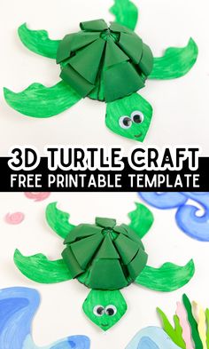 this is an easy and fun paper craft for kids to make with their favorite sea animals