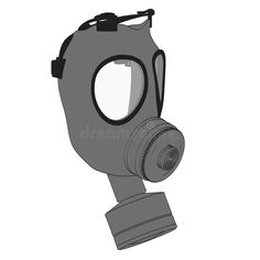 Image of gas mask. Cartoon image of gas mask #Sponsored , #ad, #advertisement, #gas, #Cartoon, #mask, #Image Gas Mask Cut Out, Printable Gas Mask Outline, Gas Mask Drawing Side View, 2d Gas Mask, Gas Mask Template, Old Gas Mask Drawing, Cartoon Gas Mask, Gas Mask Cartoon, Ww2 Gas Mask Drawing Easy