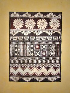 a piece of cloth hanging on the wall