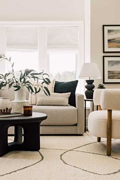 the living room is clean and ready for us to use