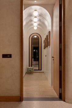 the hallway is clean and ready for us to use