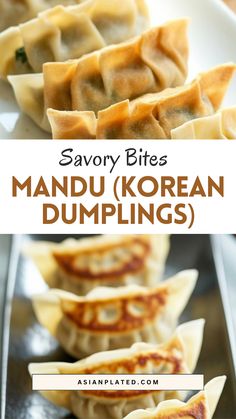 Mandu (Korean Dumplings) – Authentic Korean Comfort Food