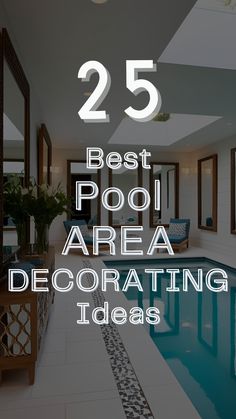 decoration for pool area