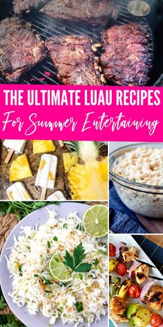 the ultimate luau recipe for summer entertaining