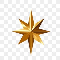 a golden star on a white background with no background, gold, stars png and psd
