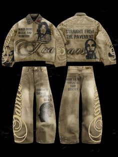 Street Clothing Design, Designer Streetwear Men, Graphic Designs For Clothing, Cool Denim Jeans, Summer Outfit Design, Cloth Designs Ideas, Fashion Designer Ideas, Designer Shirts, Artistic Clothing