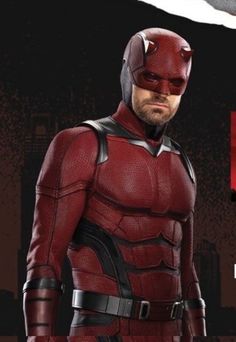 a man in a red suit and helmet with the caption deadpool on it
