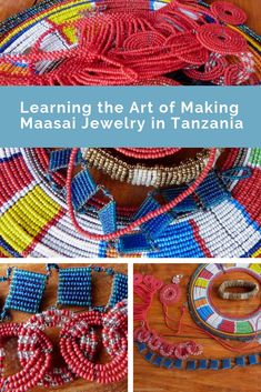 Tanzania Crafts, Kilimanjaro Jewelry, Maasai Necklace Craft Kids, Maasai Necklace Craft, Maasai Jewelry, Maasai Jewelry Meaning, Maasai Beaded Jewelry, Masai Beaded Jewelry, Maasai Beaded Necklaces