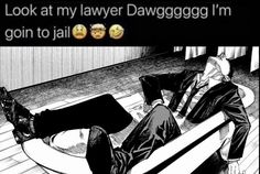 a man laying on top of a toilet in a bathroom next to two emoticions