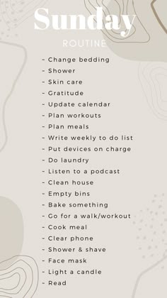 Sunday Routine, Self Care Bullet Journal, Get My Life Together, Healthy Lifestyle Inspiration, Self Care Activities, Self Care Routine, Emotional Health, Self Development, Best Self