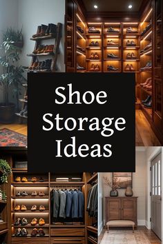 shoe storage ideas for the home