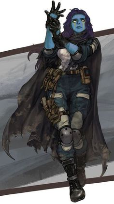 a drawing of a woman dressed as darth vader from the star wars series