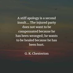 a quote from g k chester on the subject of an image with birds flying in the background