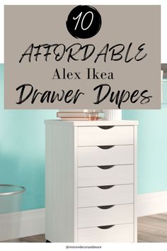 Discover affordable Ikea Alex drawer lookalikes, dupes, and alternatives in white, grey, and black! Perfect for organizing your space effortlessly. Ikea Alex Drawer Insert 26 Wide Cabinet, Ikea Alex Drawer Unit Office, Ikea Alex Drawers Brown, Ikea Makeup Storage Alex Drawer, Ikea Alex Drawer Dimensions, Ikea Alex Drawers, Ikea Drawers, Alex Drawer, Wood Cart