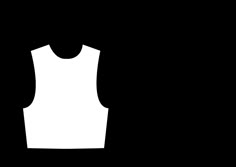 the front and back views of a vest