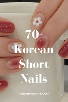 Discover 70+ pretty and elegant short Korean nails that are simple, trendy, and cute. Perfect for spring, summer, vacation, parties, and a colorful, classy coquette look. Simple Elegant Nails, Round Nail Designs, Classy Nail Art, Natural Nail Designs, Korean Nail Art, Minimal Nails Art, Classy Nail Designs, Square Nail Designs, Korean Nails