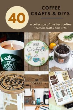 coffee crafts and diy's