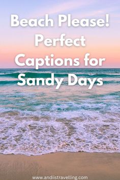 Feel the ocean breeze and let the waves inspire you with these beach captions for Instagram! Whether you're looking for dreamy beach aesthetic quotes, soulful sea quotes, or calming ocean quotes, the perfect words can capture the magic of the shore. From golden sands to endless blue horizons, let these beach quotes bring the ultimate coastal vibe to your feed.
