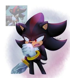 Shadow The Hedgehog Holding A Rose, Shadow The Hedgehog Flower, Shadow The Hedgehog Flower Bouquet, Shadow The Hedgehog With Flowers, Shadow The Hedgehog With A Heart, Shadow The Hedgehog Valentines Day, Shadow Valentines Card, Shadow Valentines, Shadow The Hedgehog Girl