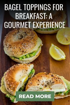 Bagel Toppings for Breakfast