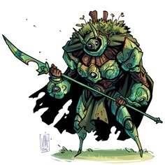 ArtStation - Virdigris Dnd Tortle Artificer, Green Knight Drawing, Nature Knight Art, Fungal Knight, Nature Knight, Dnd Crocodile Lizardfolk, Tortle Dnd Character Design, Dnd Tortle Character Art, Green Knight Art