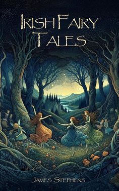 the cover to irish fairy tales by james strans, illustrated by john o'connor