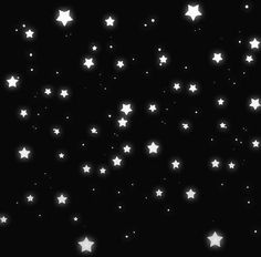 many white stars in the night sky