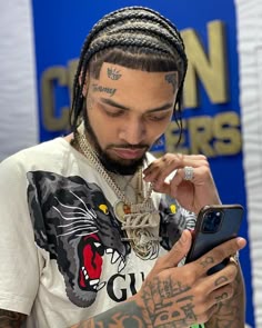 The Game Cornrows, The Game Braids, Pnb Rock Braids, Single Braids Men, Kevin Gates Braids, Gangsta Braids Men, Cool Men’s Braids, Dave East Cornrows, Dave East Side Braids