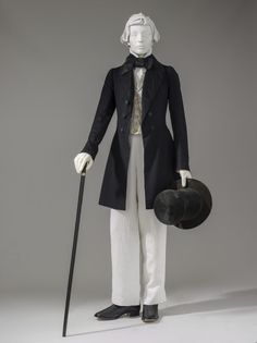 19th Century Male Fashion, 1800s Men’s Fashion, Victorian Mens Fashion 19th Century, 1800 Male Fashion, 1800 Mens Fashion, 19th Century Suit Men, 19th Century Gentleman Clothing, 19th Century Fashion Mens England, Black Victorian Clothes Male