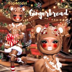 Dress to Impress, Christmas, Gingerbread, Winter, DTI Hack Dti Gingerbread, Gingerbread Man In Dti, Gingerbread Man Dress To Impress, Dti Theme Gingerbread Fashion, Gingerbread Man Outfit Dti, Gingerbread Dti Outfits, Dress To Impress Gingerbread Man, Ginger Bread Fashion Dti, Gingerbread Dti Outfit