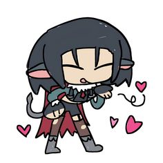 Jane Doe Birthday Art, Jane Doe And Seth, Jane Doe Sketch, Jane Doe Cartoon, Jane Doe Fanart, Kiriko Memes, Chibi Jane Doe, Jane Doe Forsaken Pfp, Valentine Skullgirls Pfp