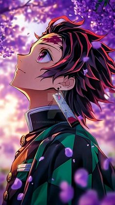"Beneath the Wisteria - Tanjiro’s Calm Before the Storm"