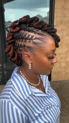 Alopecia Loc Hairstyles, Loc Styles Updo Women, Loc Style For Women, Dreadlock Hairstyles For Women Long Hair, Dreads Locks Hair Styles For Women, Updo Dreads Black Women Locs Styles, Style For Dreadlocks, Dreadlocks Styles For Women, Up Do Loc Styles For Women