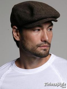 Brown Flat Cap Fashion, Flatcaps Men, Vintage Flat Cap Fashion, Marco Polo Hat, Men’s Short Billed Hats, Ivy Cap Men Outfit, Mens Fiddler Cap, Yakuza Hat, Cheap Men's Flat Cap Newsboy Style
