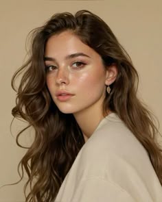 Soft Make-up, Cabelo Formatura, Maquillage On Fleek, Braut Make-up, Soft Makeup, Natural Makeup Looks, Without Makeup, Wedding Hair And Makeup, Pretty Makeup
