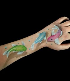 Lara wirth makeup Bodie Body Painting Hand, Realistic Body Art, Painting On Arm, Arm Painting Ideas, Hand Paint Body Art, Fantasy House Art, Painting On Arms Ideas, Arm Makeup Art, Hand Makeup Art