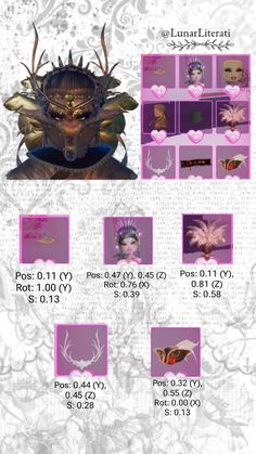 Great for Forest or Tribal Themes in Dress to Impress Helmet Dti, Accessory Adjustment Dti, Dti Mask, Dress To Impress Item Adjustment, Dti Mask Hacks, Dti Knight Mask, Mask Hack Dti, Steampunk Dti Tutorial, Custom Face Ideas Dti