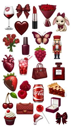 a bunch of different items that are grouped together