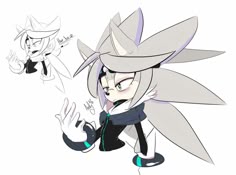 an image of a cartoon character that is doing something in front of the camera with her hand