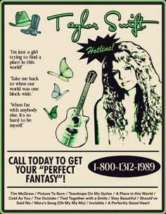 the flyer for this show features an image of a woman with long hair and a guitar