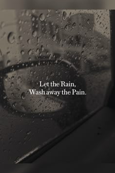 Rainy Days #rain #rainyday #rainaesthetic #poetry #passenger #windowseat #drive #pinterest #instagram #fyp #wallpaper #viralpost Comforting Words For Tough Times, Black And White Rain Quote, Inspirational Rainy Day Message, Motivational Rainy Day Quotes, Rainy Car Window With Quote, Thoughts About Rain, Ride In The Rain Quotes, Rainy Day Memories Quotes, 1st Rain Quotes