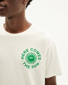 Minimal Shirt Design, T Shirt Art, T-shirt Print Design, Happy Sun, White Tshirt Men, Shirt Design Inspiration, Shirt Print Design, Tee Shirt Designs, Mellow Yellow