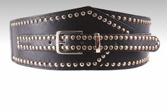 Embrace your inner cowgirl with our Texas Hold-Em Studded Belt! Crafted with high-quality materials and eye-catching studded detailing, this belt is perfect for adding a touch of Western flair to any outfit. Add a touch of Southwestern charm to your wardrobe with the Texas Hold-Em Studded Belt!... https://eedivacollections.boutique/product/texas-hold-em-studded-belt-with-silver-studs/ Stud Belts, Studded Double Buckle Belt, Studded Waist Belt, Studded Cowboy Belt, Studded Leather Belt Collection, Luxury Studded Leather Belt, Western Stud Hip Belt, Worn Leather Studded Belt, Studded Belt Overlap